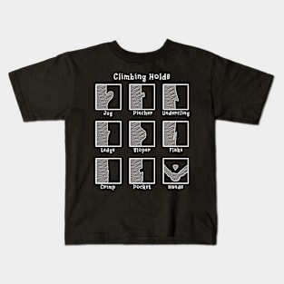 Climbing Holds Kids T-Shirt